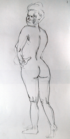 life drawing 10 min