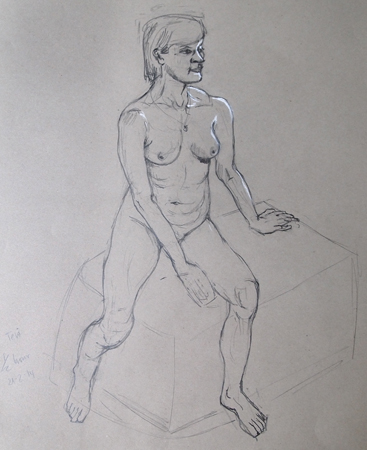 life drawing 30 min