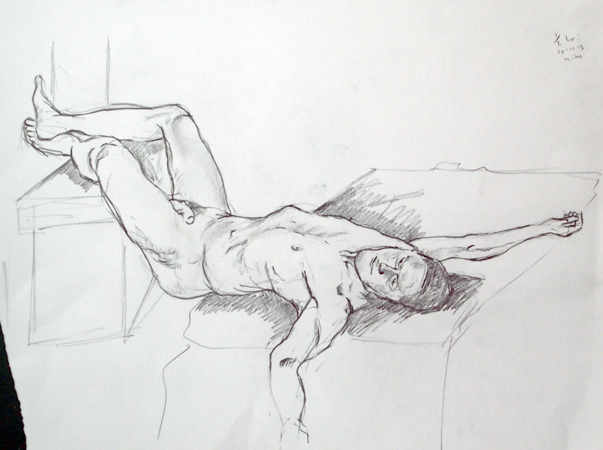 life drawing 30 min