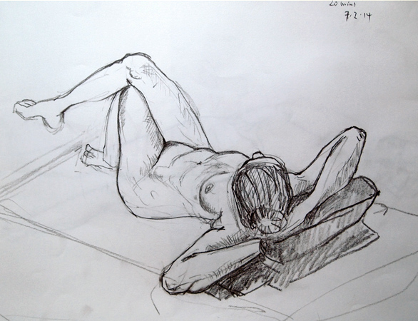 life drawing 20 min