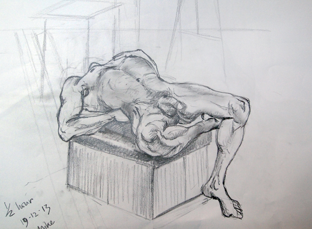 life drawing 30 min