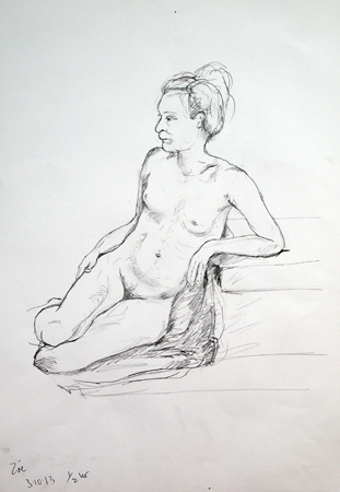 life drawing 30 min